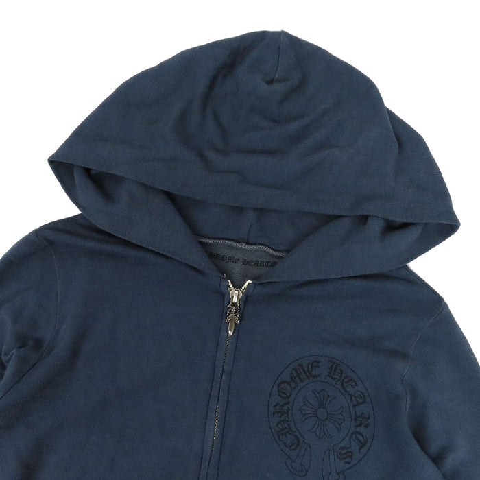 CHROME HEARTS 
スクロールラベル ダガージップ フーディ 星条旗 
アメリカンフラッグ ホースシュー パーカー