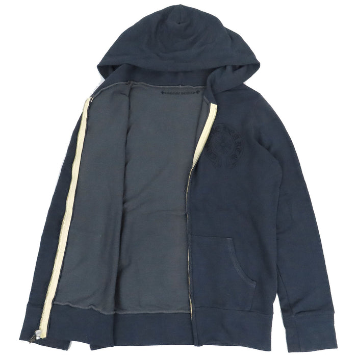 CHROME HEARTS 
スクロールラベル ダガージップ フーディ 星条旗 
アメリカンフラッグ ホースシュー パーカー