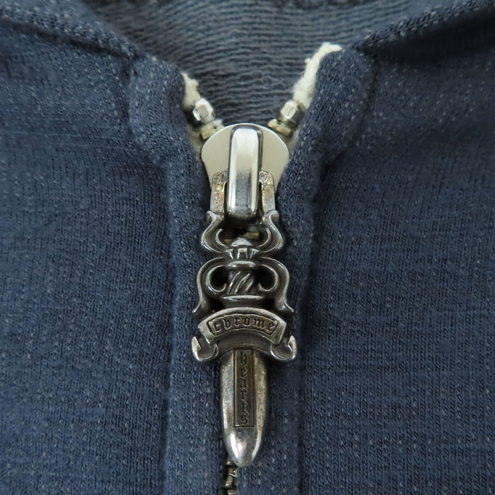 CHROME HEARTS 
スクロールラベル ダガージップ フーディ 星条旗 
アメリカンフラッグ ホースシュー パーカー