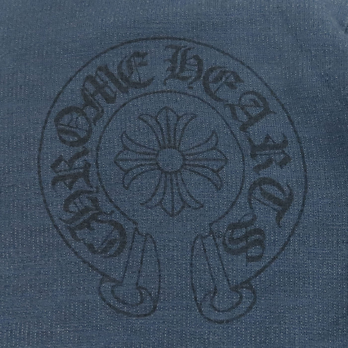 CHROME HEARTS 
スクロールラベル ダガージップ フーディ 星条旗 
アメリカンフラッグ ホースシュー パーカー