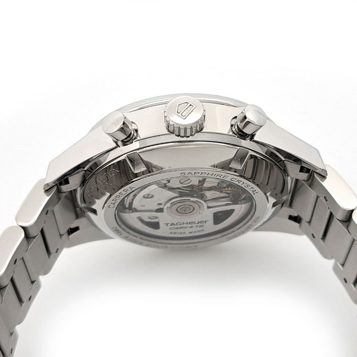 TAG HEUER  
Carrera Chronographe Coquille Noire  
Avec boîte et garantie