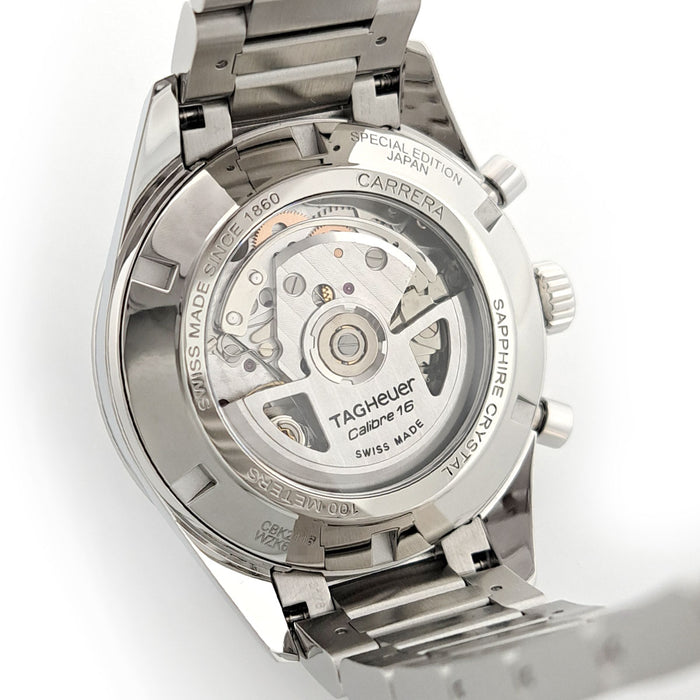 TAG HEUER  
Carrera Chronographe Coquille Noire  
Avec boîte et garantie