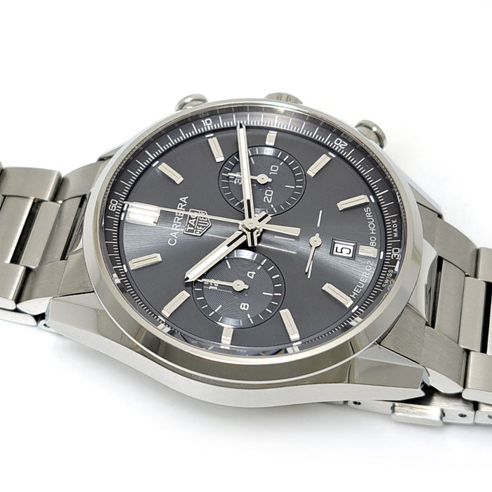 TAG HEUER 
カレラ クロノグラフ 
箱ギャラ付