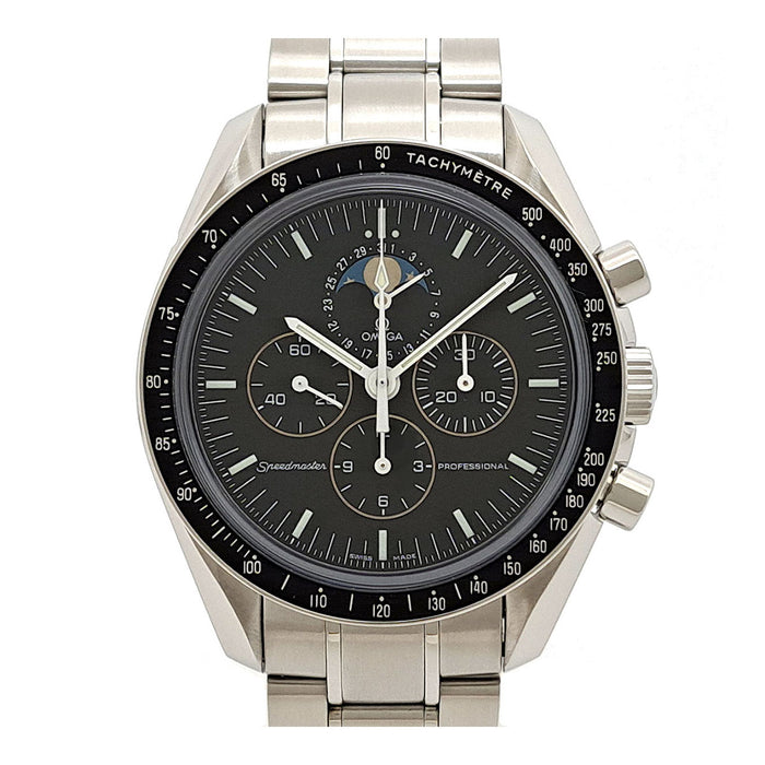 OMEGA 
スピードマスター プロフェッショナル ムーンフェイズ 
箱ギャラ付