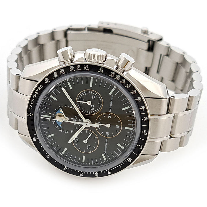 OMEGA 
スピードマスター プロフェッショナル ムーンフェイズ 
箱ギャラ付