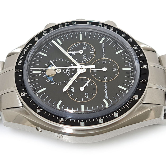 OMEGA 
スピードマスター プロフェッショナル ムーンフェイズ 
箱ギャラ付