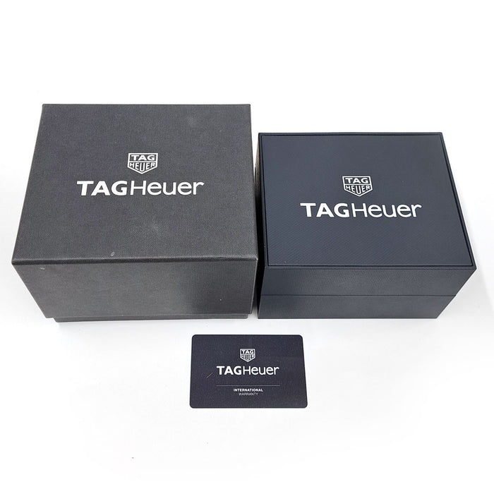 TAG HEUER 
Carrera Date Diamond Bezel 
With box and warranty card