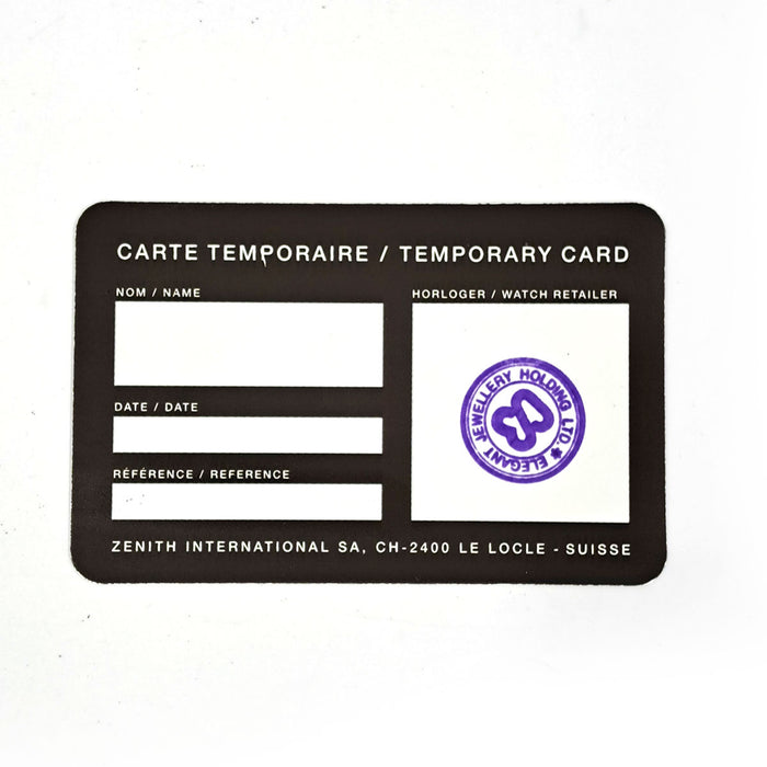 ZENITH 
レインボー フライバック 
ギャラ付