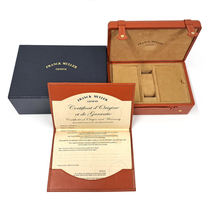 FRANCK MULLER 
カサブランカ 
箱ギャラ付