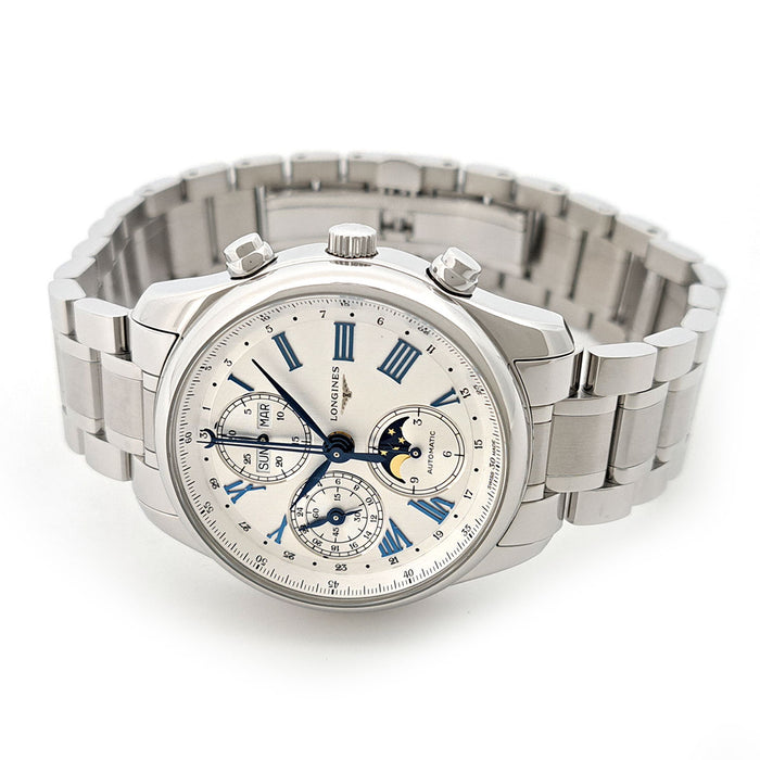 LONGINES  
Collection Master Calendrier Triple Chronographe  
Avec boîte et garantie
