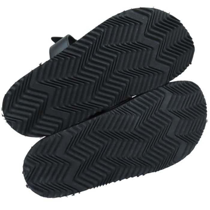 HERMES 
H アッシュ ロゴ フラット 
シプレ スタッズ レザー サンダル