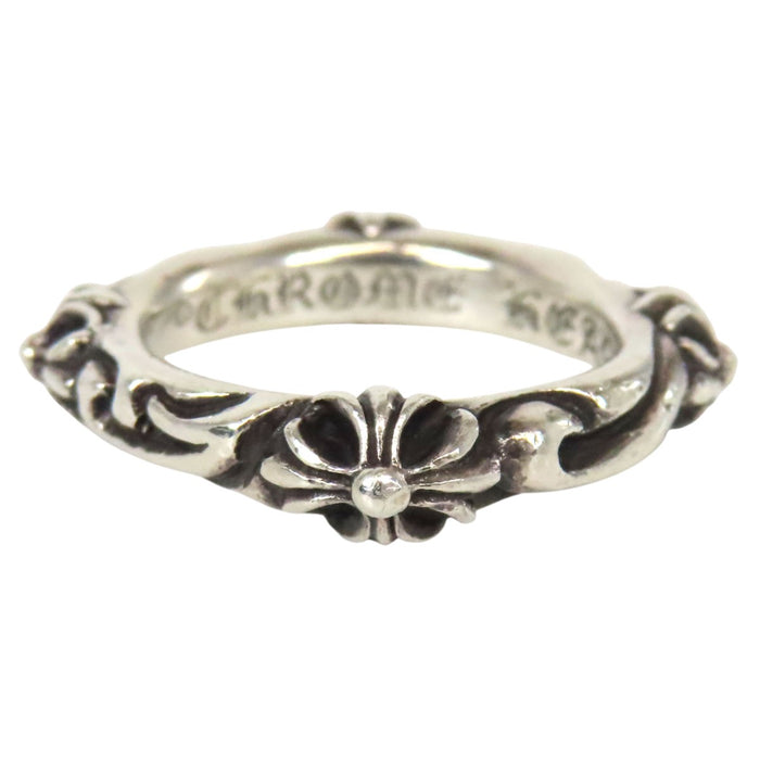 CHROME HEARTS 
CH SBT BAND Croce Argento Incisione 1998 
Anello SBT Band