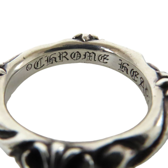 CHROME HEARTS 
CH SBT BAND Croce Argento Incisione 1998 
Anello SBT Band