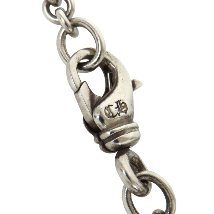 CHROME HEARTS 
Catena CH NE 20 pollici Argento Incisione 2006 
Collana a catena NE 20 pollici