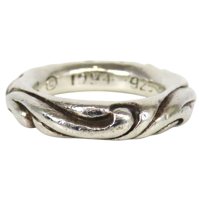 CHROME HEARTS  
CH SCRL BAND 銀 1994年刻印  
捲軸帶戒指