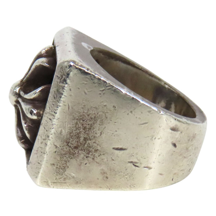 CHROME HEARTS 
BLOC LETTRE Argent Gravure 2004 
Bague BLOC LETTRE CH Plus