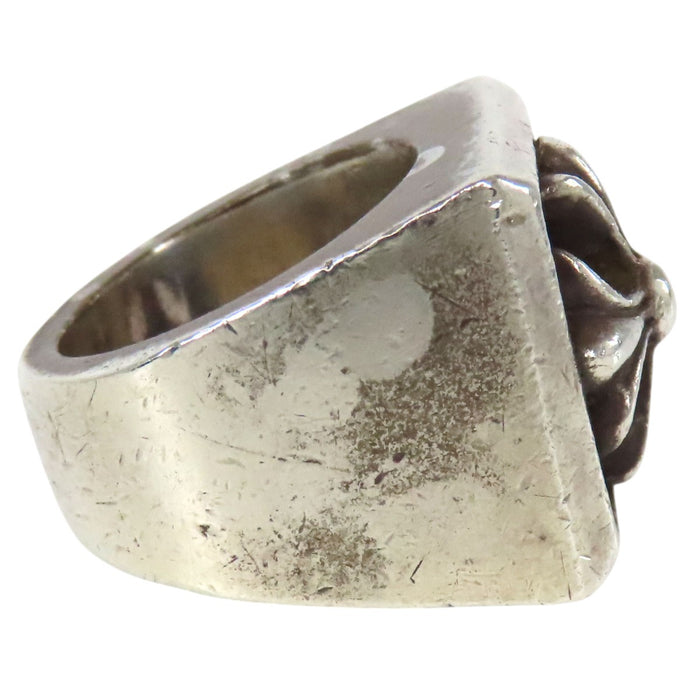 CHROME HEARTS 
BLOC LETTRE Argent Gravure 2004 
Bague BLOC LETTRE CH Plus