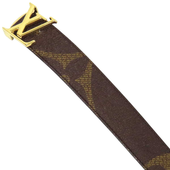 LOUIS VUITTON 
LV ロゴ ゴールドカラーメタル 
LV アイコニック リバーシブル ベルト 30MM 
モノグラム