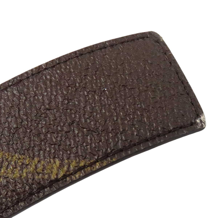 LOUIS VUITTON 
LV ロゴ ゴールドカラーメタル 
LV アイコニック リバーシブル ベルト 30MM 
モノグラム