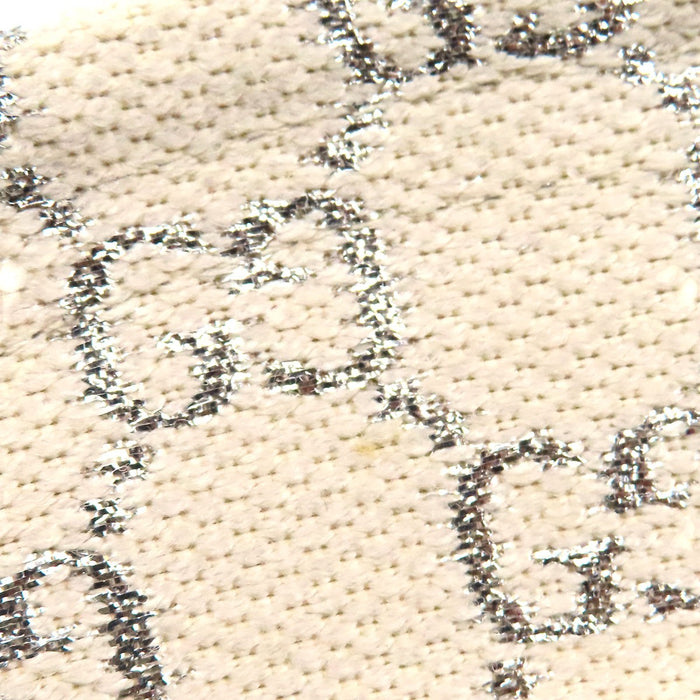 GUCCI 
ロゴ 総柄 ウール混 ナイロン混 
GG ラメ ベースボールキャップ