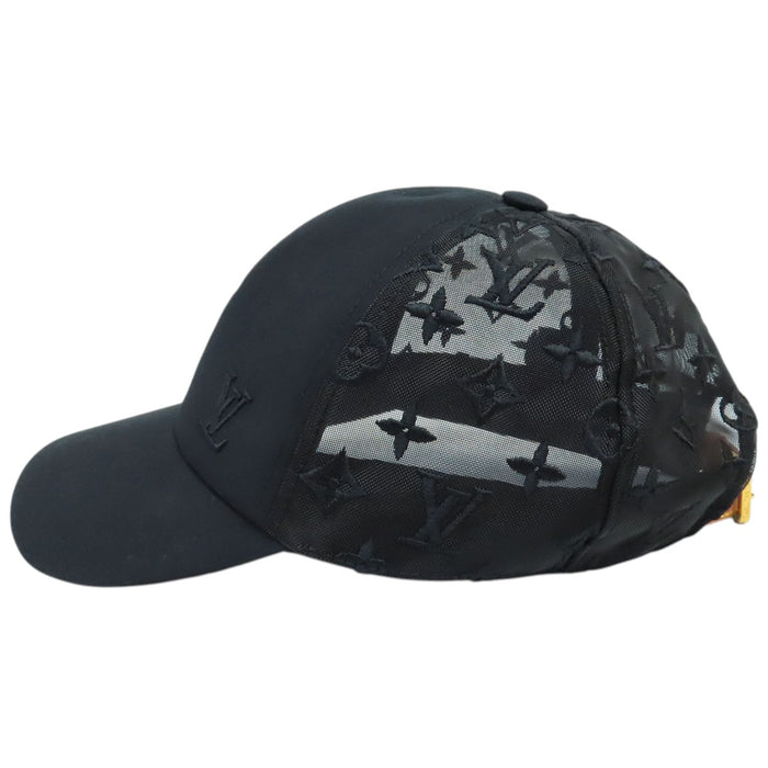LOUIS VUITTON  
Cappello da baseball con logo LV Monogram mesh
