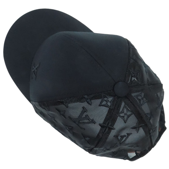 LOUIS VUITTON  
Cappello da baseball con logo LV Monogram mesh