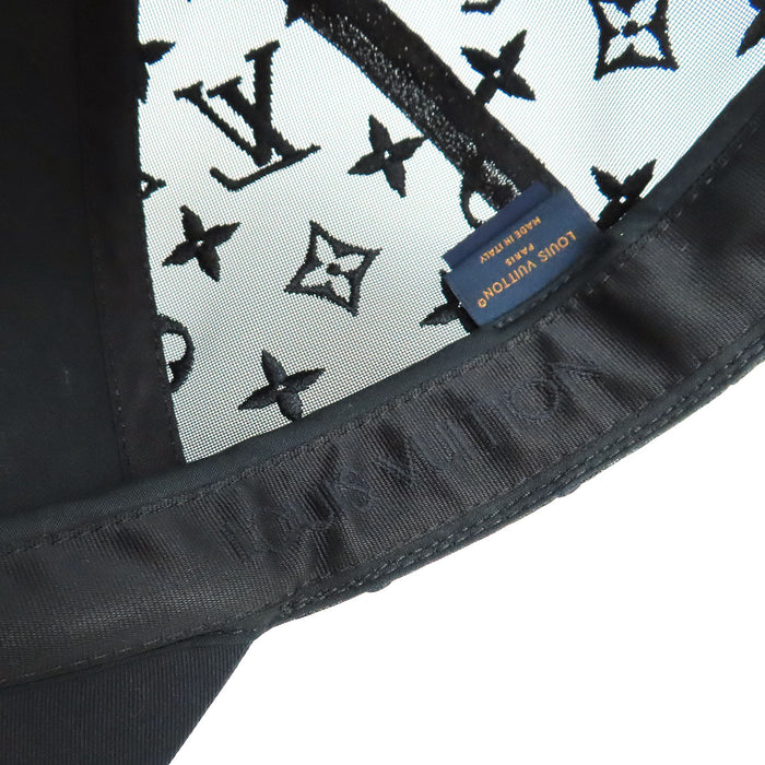 LOUIS VUITTON  
Cappello da baseball con logo LV Monogram mesh