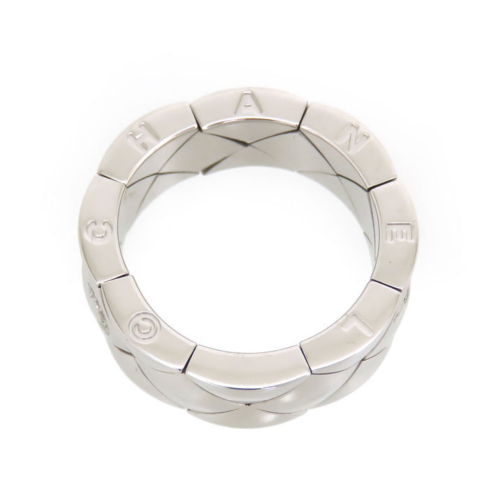 CHANEL 
マトラッセ ロゴダイヤモンド リング