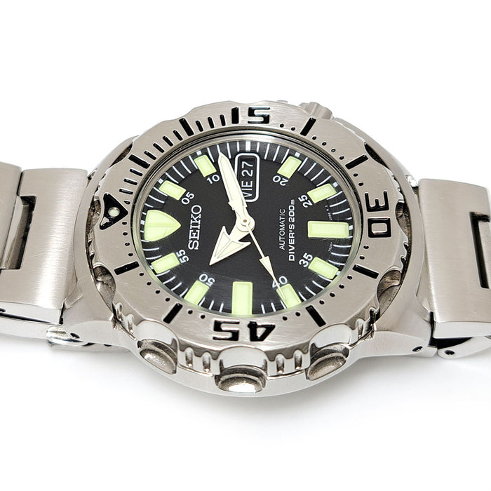 SEIKO 
ダイバーズ 200m ブラックモンスター