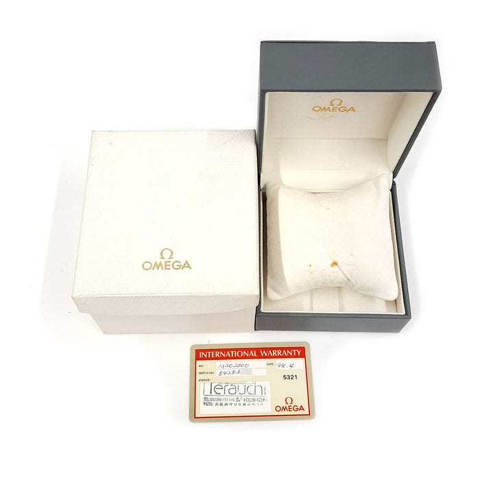 OMEGA 
Constellation Manhattan FULLSET Révisé 
Avec boîte et papiers