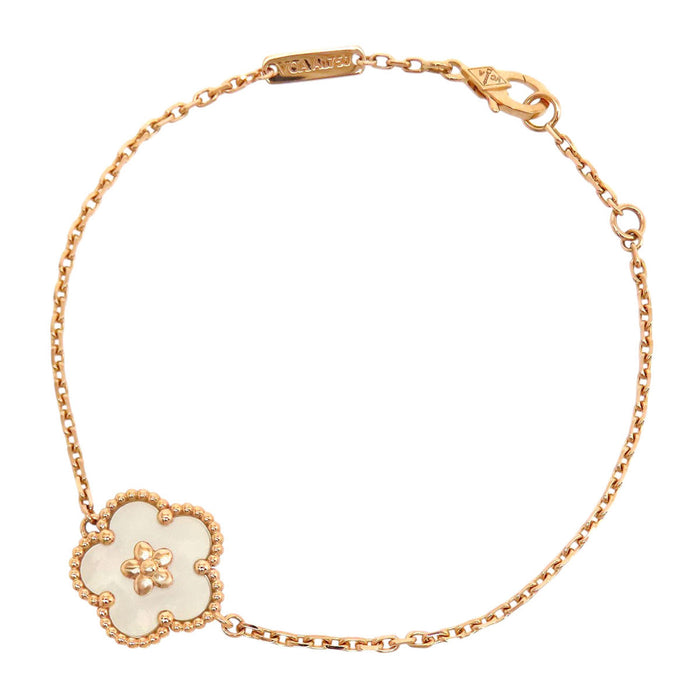 Van Cleef & Arpels  
幸運春日手鍊 梅花款