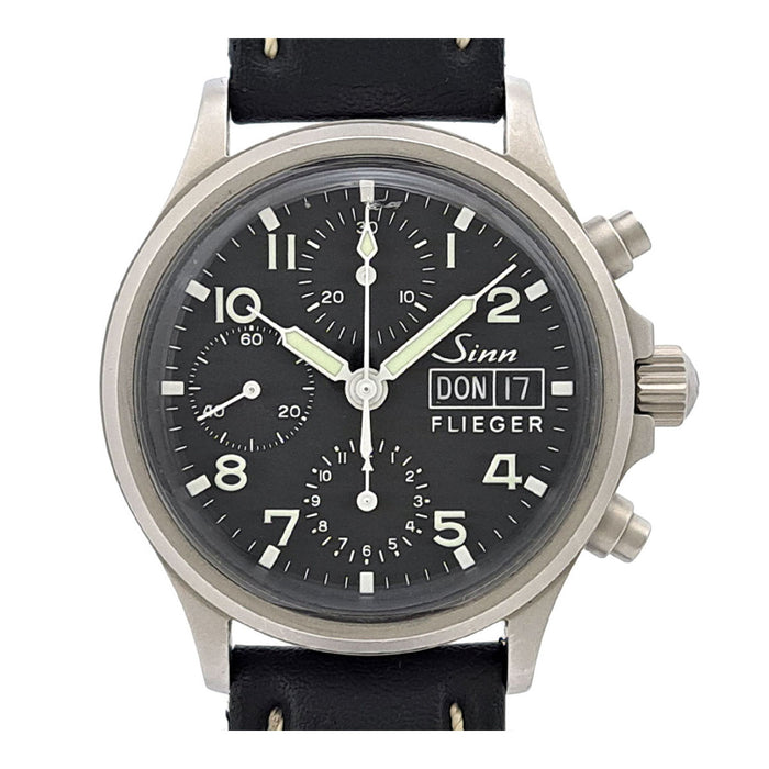 Sinn 
Flieger Chronograph 
With Box and Warranty Card