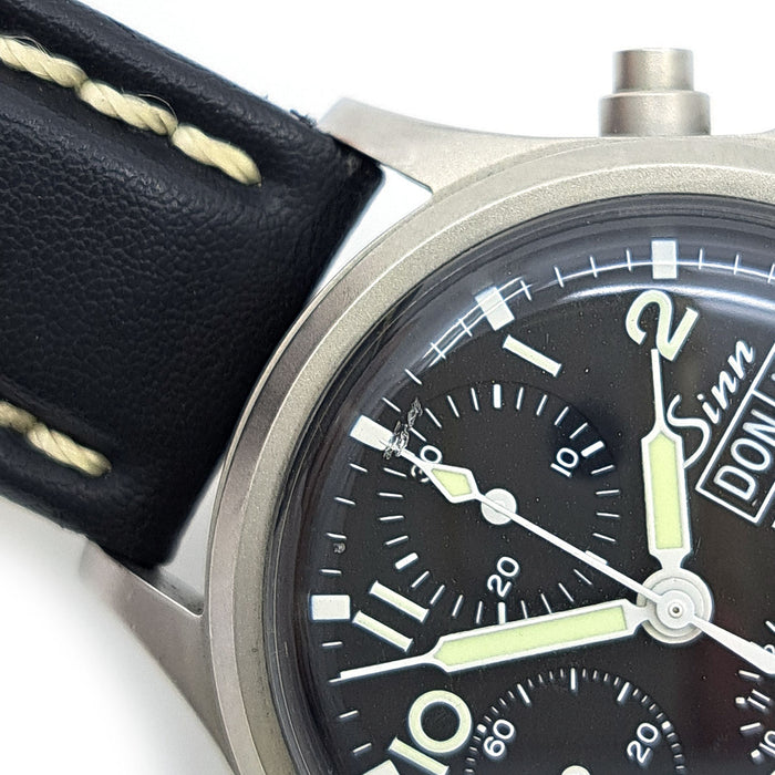 Sinn 
Flieger Chronograph 
With Box and Warranty Card