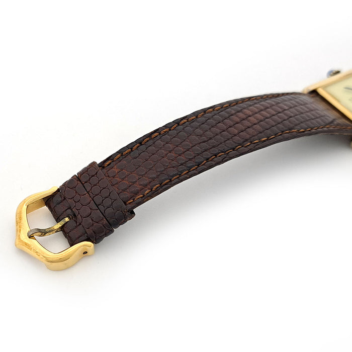 CARTIER 
タンク ヴェルメイユ 手巻き