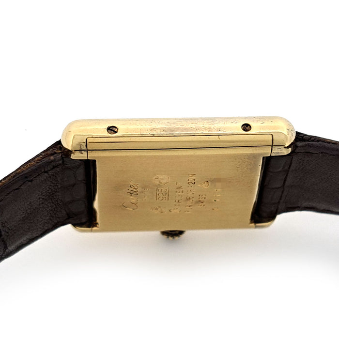 CARTIER 
タンク ヴェルメイユ 手巻き