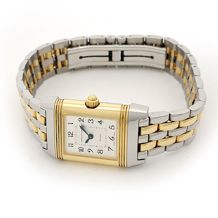 JAEGER-LECOULTRE  
Reverso Duetto Lunette Diamants  
Avec boîte et certificat