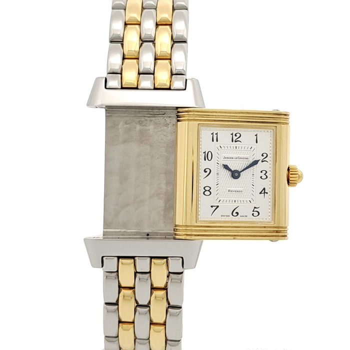 JAEGER-LECOULTRE  
Reverso Duetto Lunette Diamants  
Avec boîte et certificat