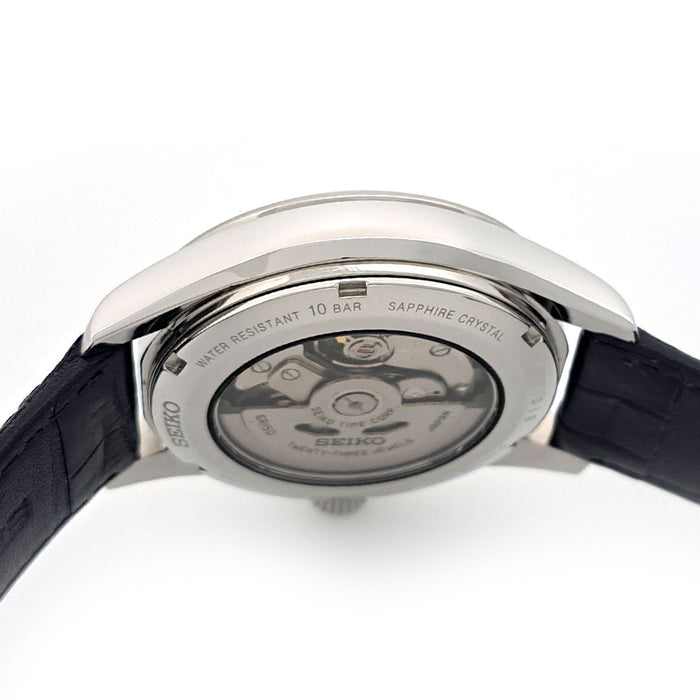 SEIKO 
プレザージュ 琺瑯ダイヤル 
箱ギャラ付