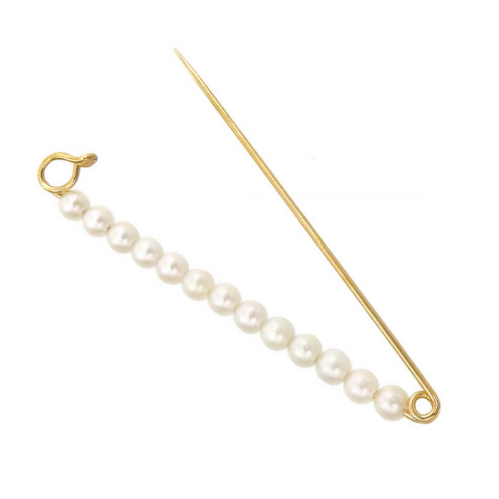TIFFANY&Co. 
セーフティバー パール ブローチ