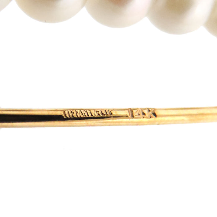 TIFFANY&Co. 
セーフティバー パール ブローチ