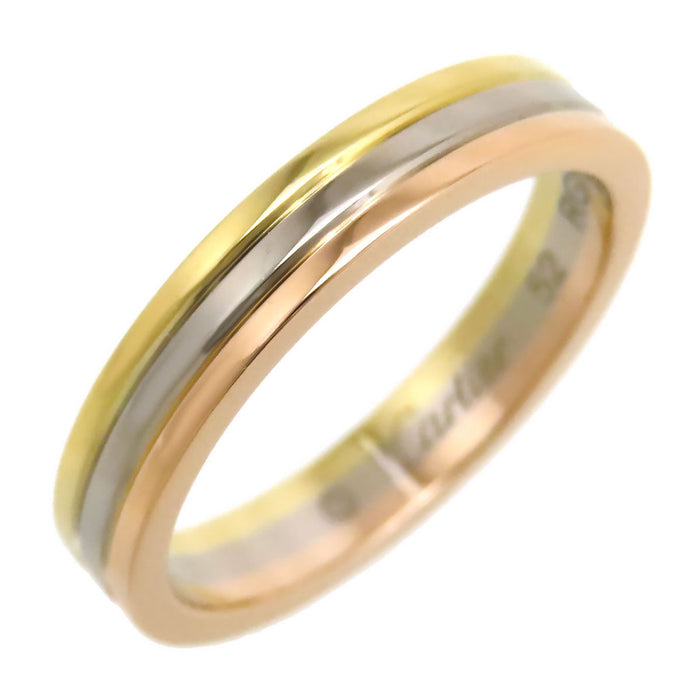 CARTIER 
Three Gold Wedding Band Ring