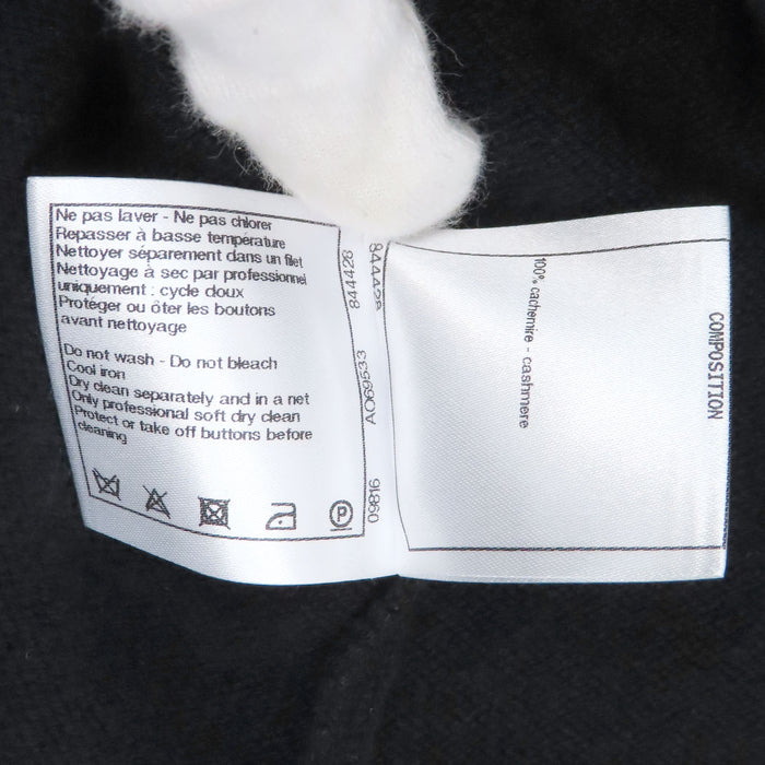 CHANEL 
COCO CC ココボタン 金ボタン ロゴ 
ココマーク カシミヤ カーディガン