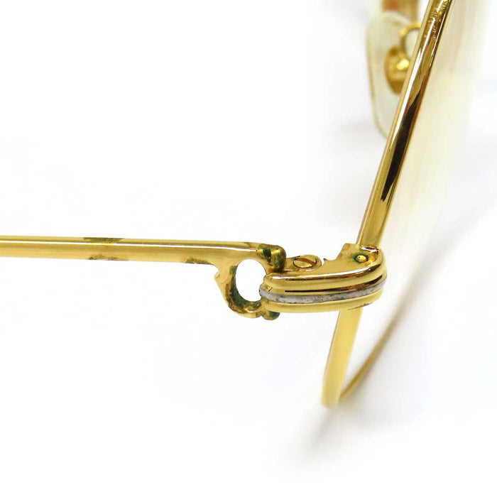 CARTIER 
ロゴ ティアドロップ ダブルブリッジ 
トリニティ ヴィンテージ アイウェア