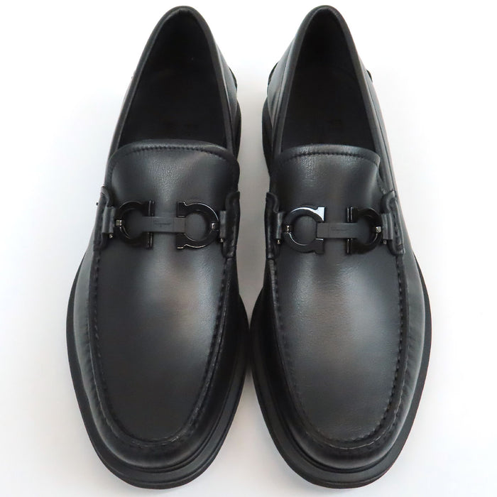 Salvatore Ferragamo 
ロゴ ダビデ ビットローファー ラバーソール 0026629 
ガンチーニ DAVID ローファー