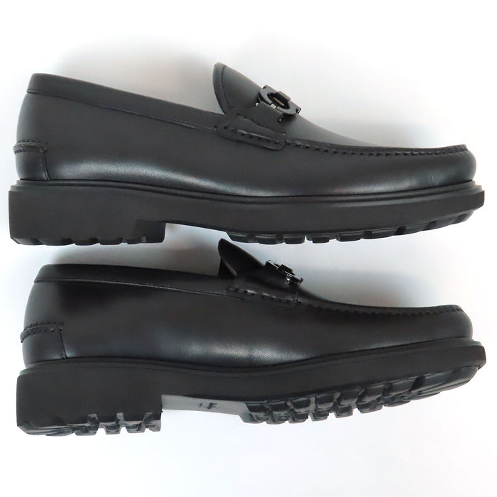 Salvatore Ferragamo 
ロゴ ダビデ ビットローファー ラバーソール 0026629 
ガンチーニ DAVID ローファー