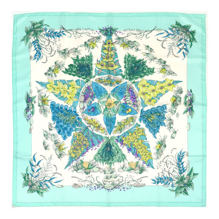 HERMES 
スカーフ 大判 シルク 
カレ 90 Pythagore ピタゴラス