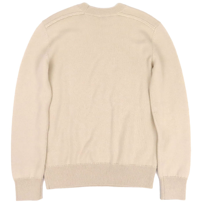 BURBERRY 
Logo Knit 
Check Label Wool Sweater