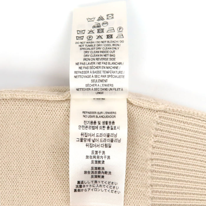 BURBERRY 
Logo Knit 
Check Label Wool Sweater