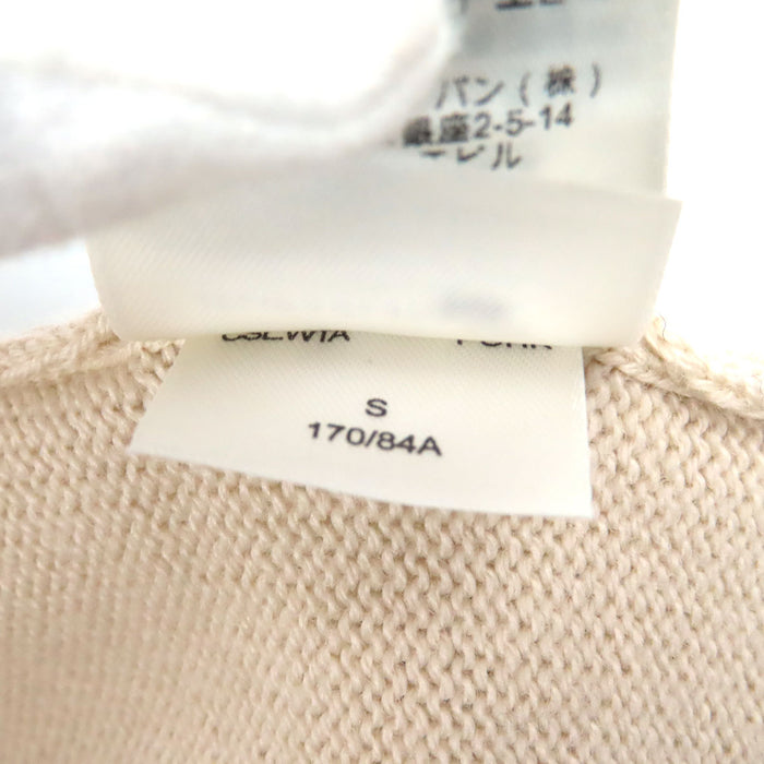 BURBERRY 
ロゴ ニット 
チェックラベル ウールセーター