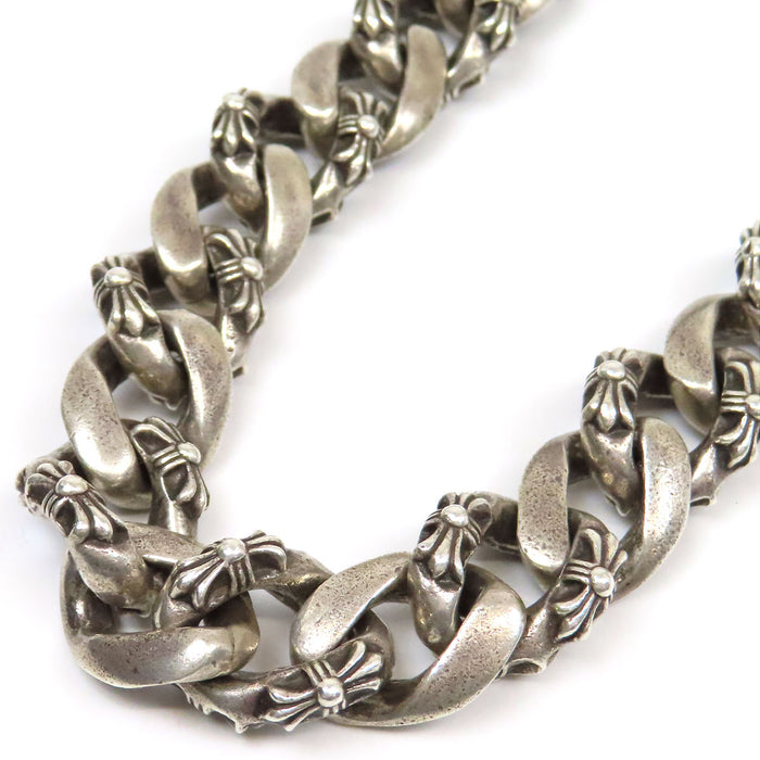 CHROME HEARTS  
CH Croix Argent  
Chaîne de portefeuille fantaisie longue 1 pince